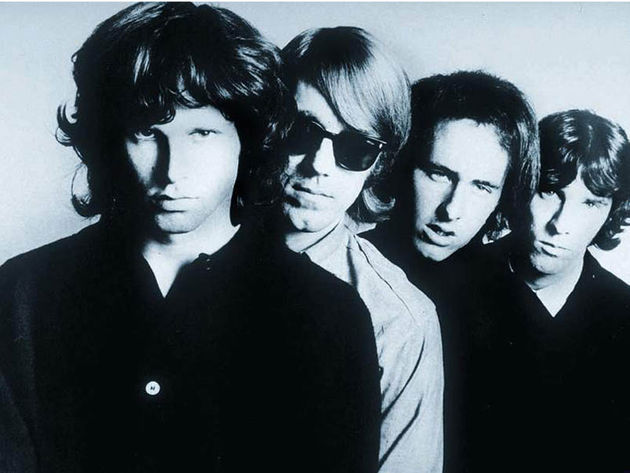 Manzarek, first from left